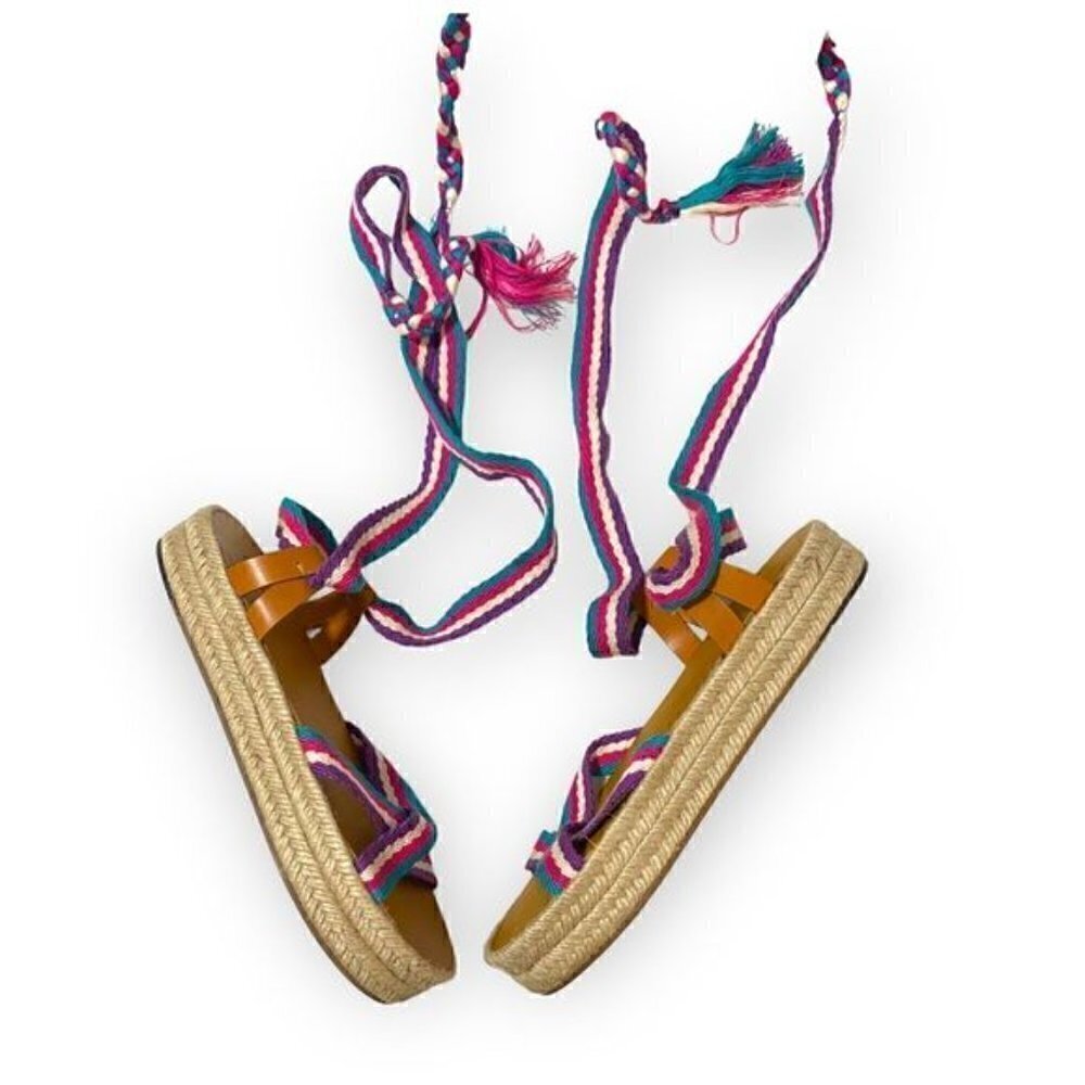 New in Box, Isabel Marant Malay Espadrille Sandals, Size 40EU, Flatform - Picture 4 of 12